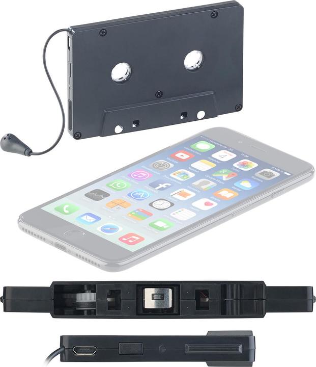 Immagine prodotto Auvisio Adattatore di musica a cassetta senza fili con funzione vivavoce (Audiocassetta)