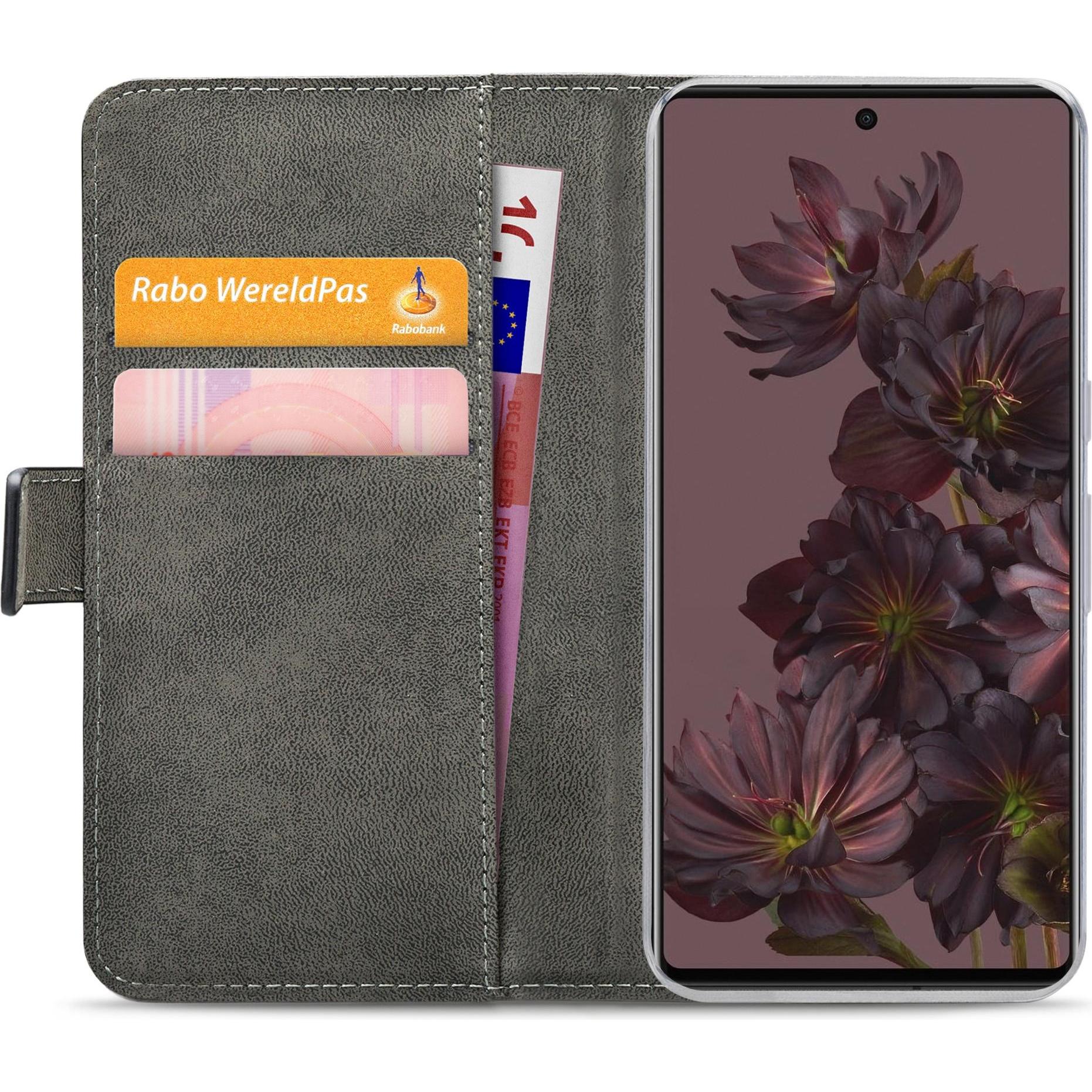 Mobilize Klassische Gelly-Geldbörse (Google Pixel 7 Pro), Smartphone Hülle, Schwarz