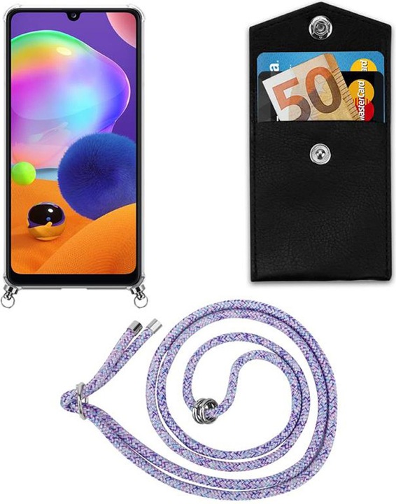 Produktbild Cadorabo TPU Handy Kette SILBER Cover