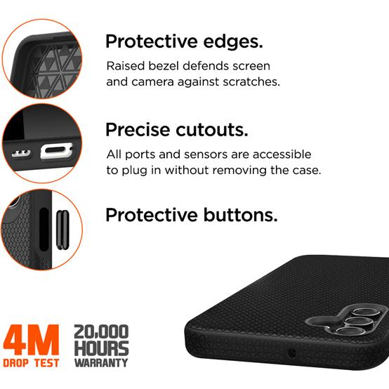 Thumbnail - Eiger North Case (Samsung Galaxy A25 5G), Smartphone Hülle, Schwarz