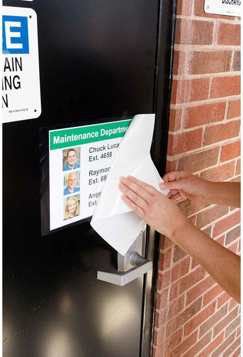 Produktbild Brady LAM-8000-910, Acryl Laminat, Transparent, glänzend, 216.00 mm x 36.00 m, permanent (21.60 cm)