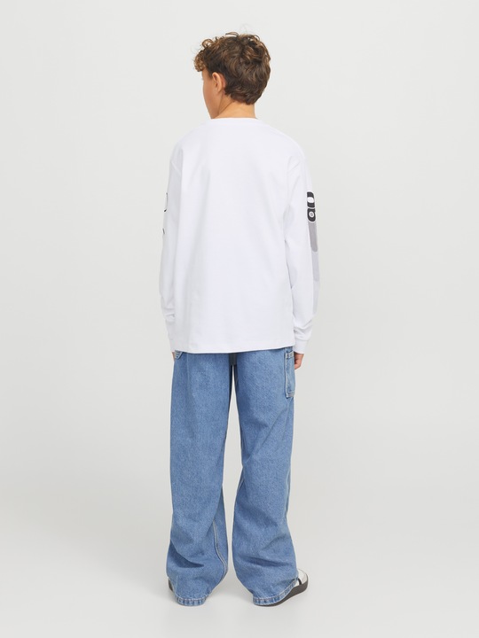 Actual product image Jack & Jones Jcoreflex Tee Ls Crew Neck Styd Aw Jnr (140)