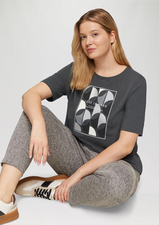 Image du produit S.Oliver T-Shirt T-Shirt mit Frontprint (46)