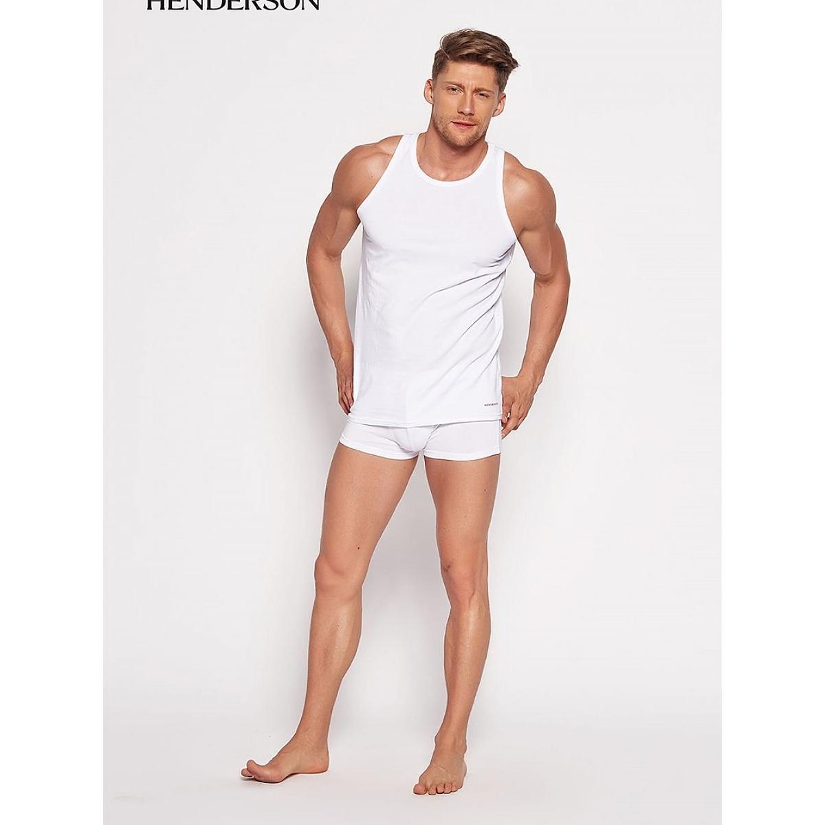 Henderson, Herren, Hemd, Hemdchen model 118366, Weiss, (M)
