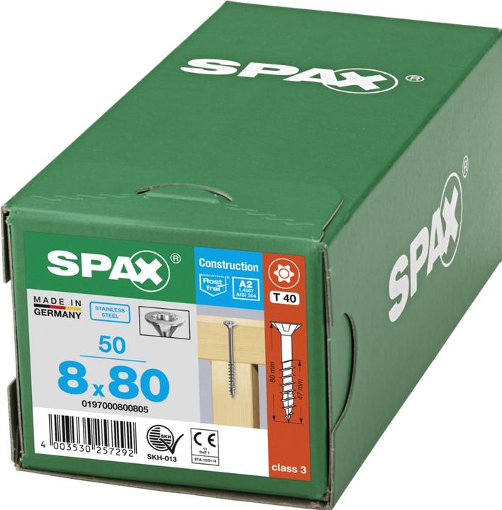 Produktbild Spax Holzbauschrauben (50 Schrauben pro Stück)