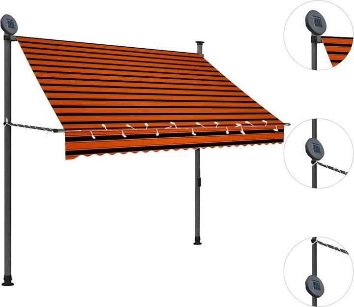 Produktbild vidaXL Einziehbare Markise (2 m)