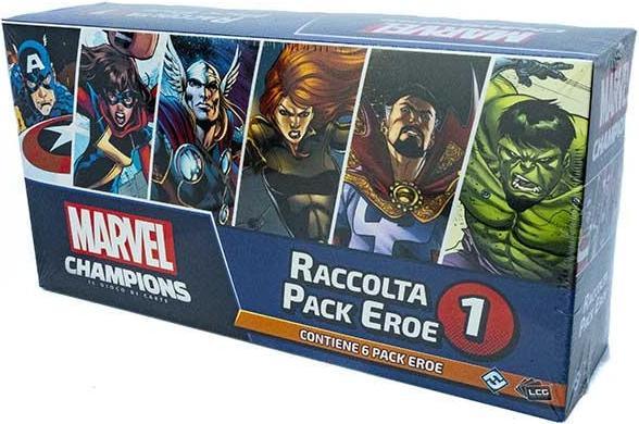 Image du produit Asmodée Marvel Champions LCG - Raccolta Pack Eroe 1 (Allemand, Anglais)