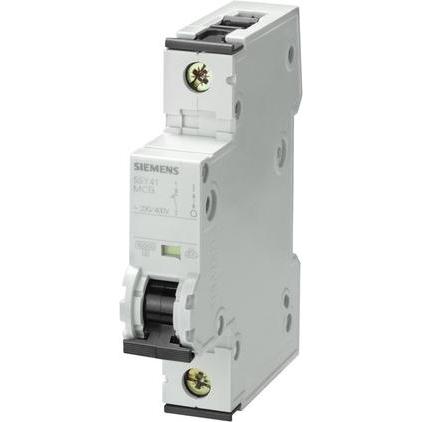 Thumbnail - Siemens, Sicherung, MCB 1 Pole Type D 10kA 16A 230/400V (Feinsicherung, 16 A)