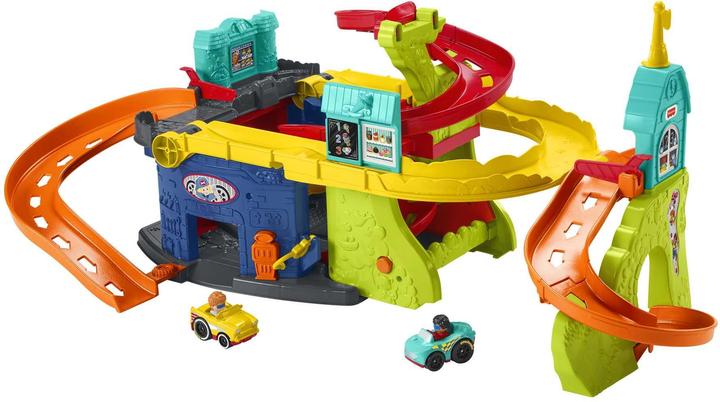 Produktbild Fisher-Price Little People - Sitzen und Stehen Wheelies Garage