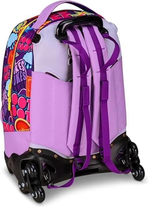 Produktbild Seven Inside Out 2 Schultrolley Jack 3-in-1 mit abnehmbarem Wagen für Mädchen (33 l)