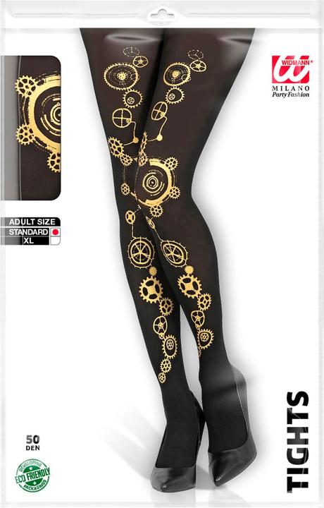 Produktbild Widmann Strumpfhose Steampunk (One Size)
