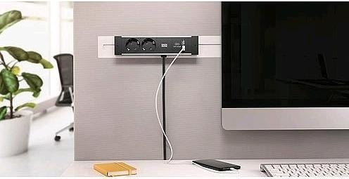 Produktbild Bachmann Steckdoseneinheit (2x, CEE 7/3, 3 m)