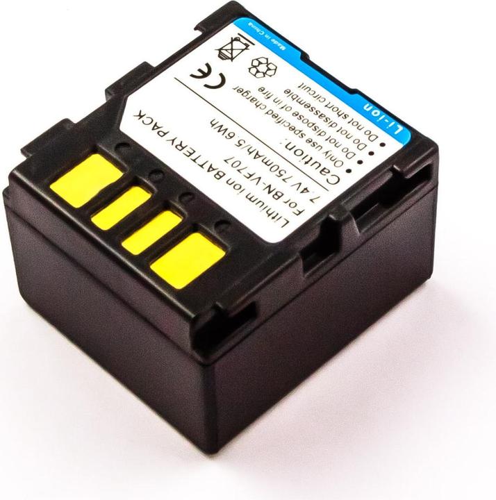 Actual product image AGI 69123 - JVC - 700 mAh - 7.2 V - Lithium-Ion (Li-Ion) - 1 piece(s) (Camera battery)