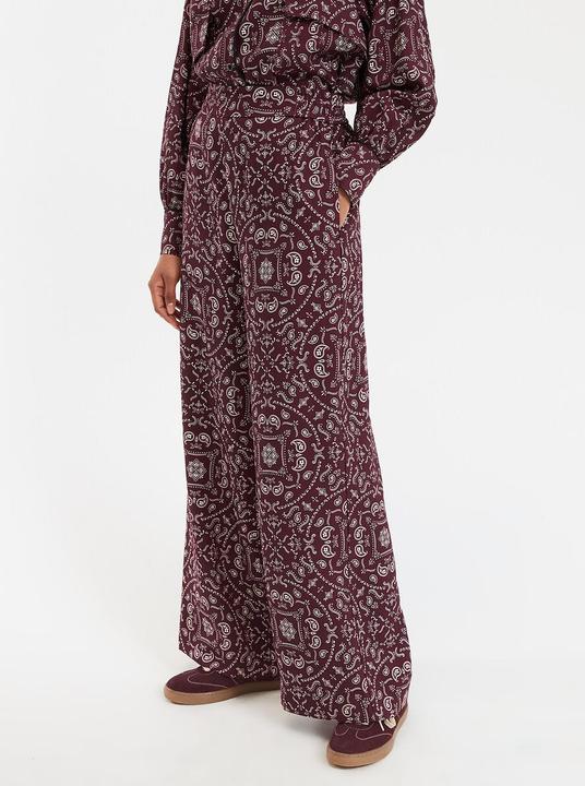 Actual product image La Redoute Collections Weite Hose mit hoher Taille (34)