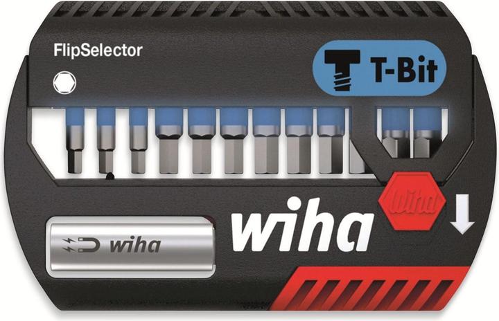 Actual product image Wiha Bit Set SB 7947T 303 FlipSelector 13 Piece Inner Hexagonal (Bit holder)