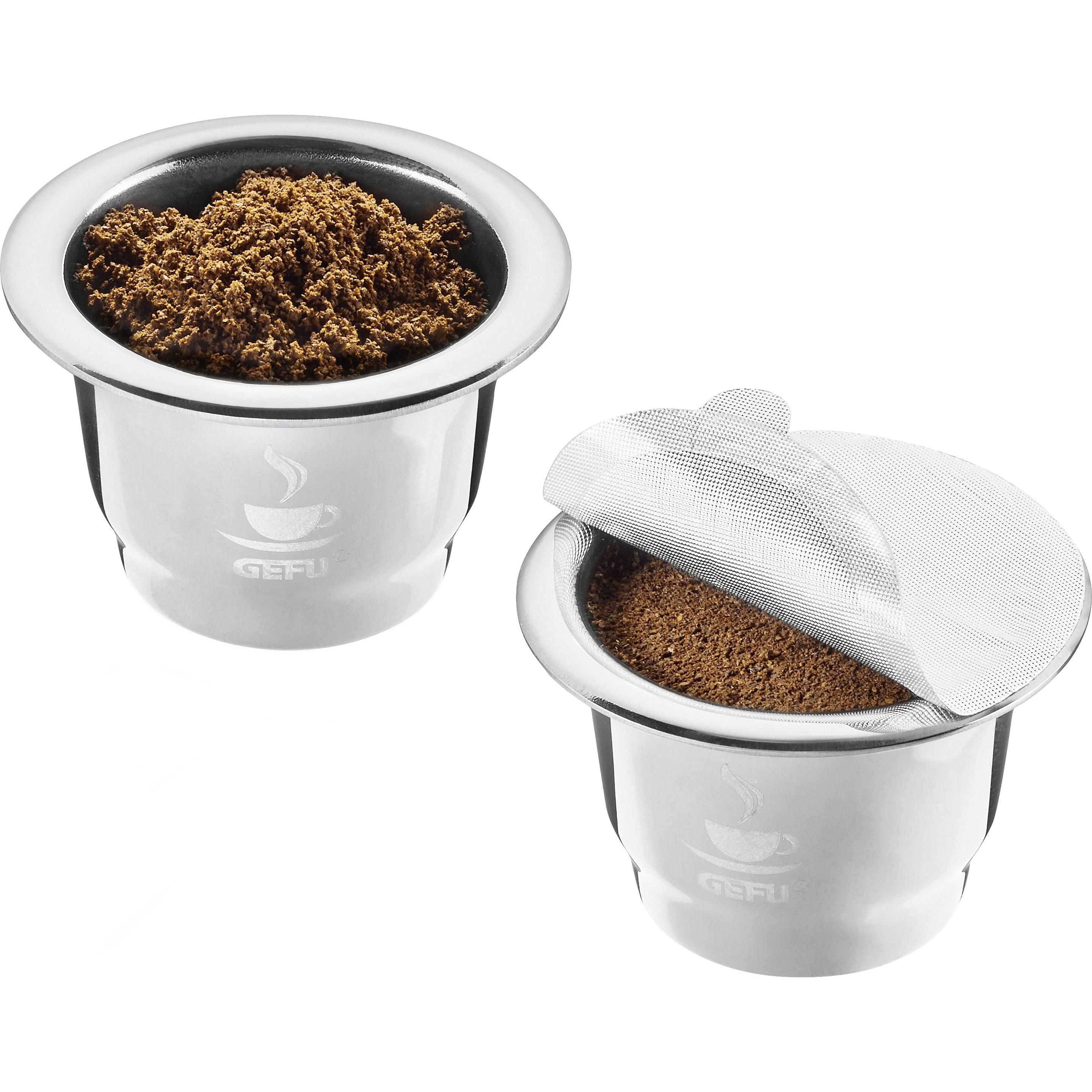 GEFU Conscio, Zubehör Kaffeemaschinen, Silber
