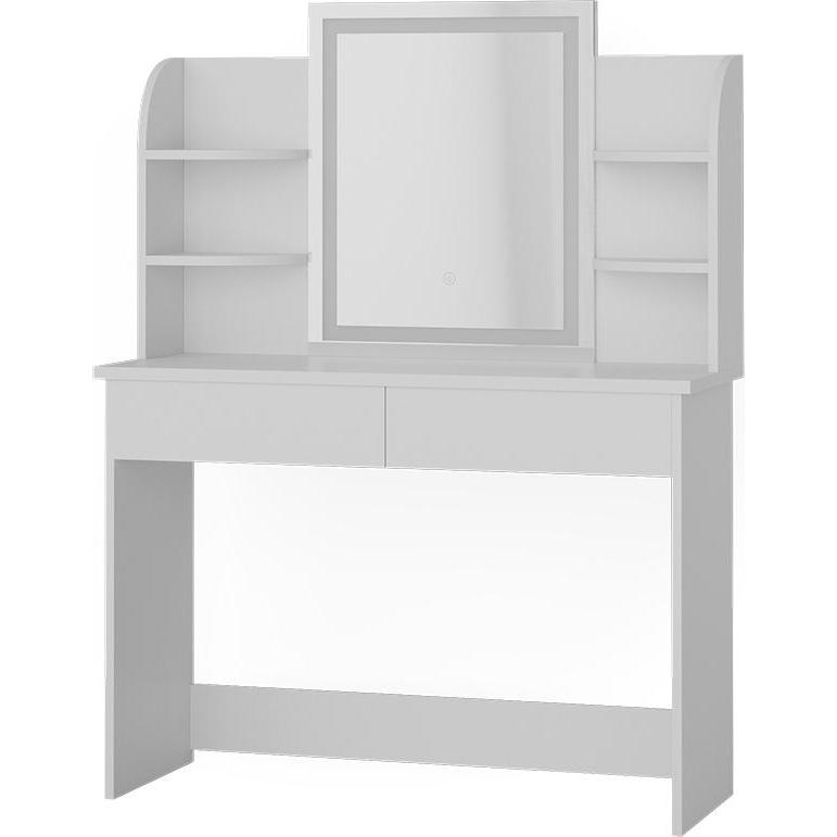 Vicco, Schminktisch, Charlotte mit Beleuchtung (108 x 40 x 142 cm)