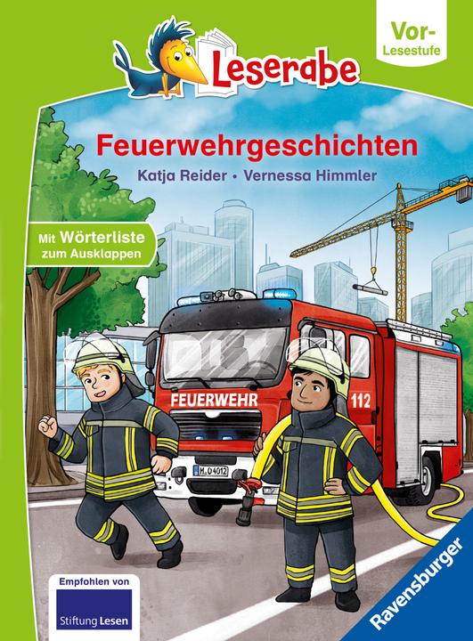 Ravensburger Leserabe - Vor-Lesestufe: Feuerwehrgeschichten (Duits, Katja Reider, 2023)