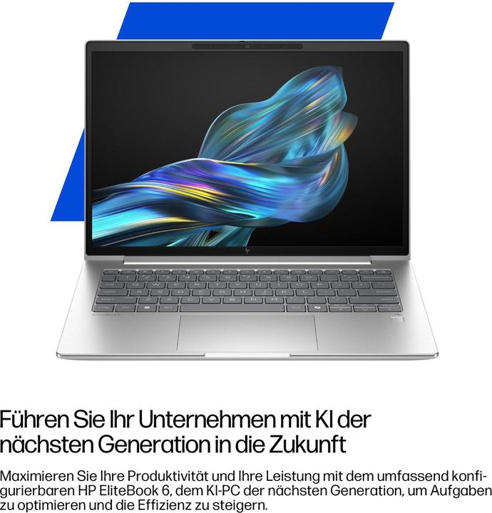 Actual product image HP EliteBook 6 G1a (14", 1000 GB, 32 GB, DE)