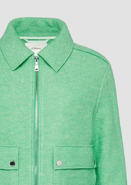 Immagine prodotto S.Oliver Outdoor-Jacke Jacke aus Wollmix im Relaxed Fit mit aufgesetzten Taschen (48)