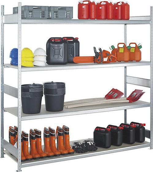 Produktbild Schulte Lagertechnik Anbauregal WS 2000 mit Spanplatten