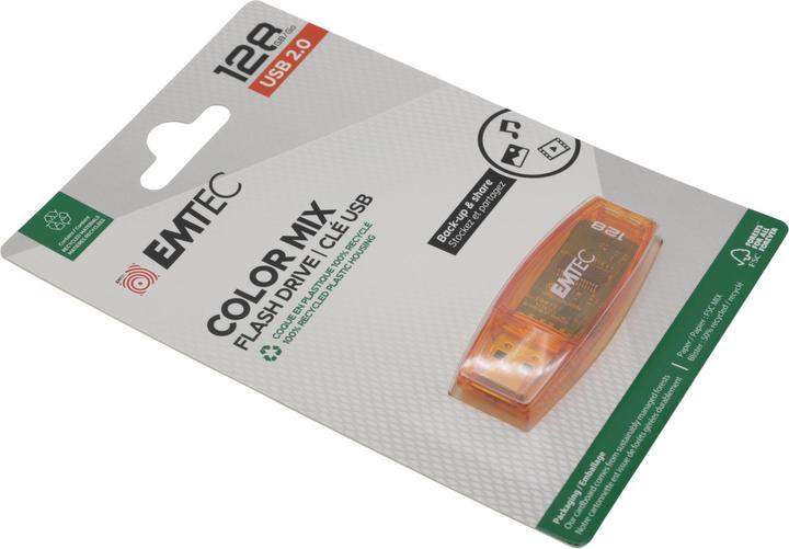 Image du produit Emtec C410 Mélange de couleurs 2.0 (128 Go, USB-A)