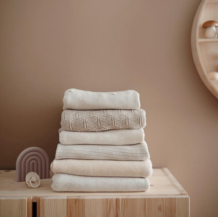 Produktbild Mushie Ripped Melange (80 x 100 cm)