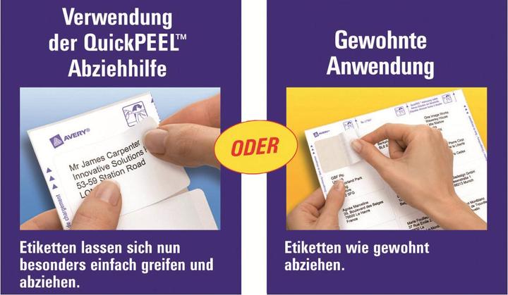 Produktbild Avery Universal-Etiketten