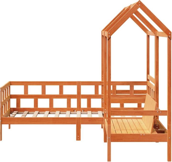 Produktbild VidaXL Tagesbett Set mit Dach (90 x 190 cm)