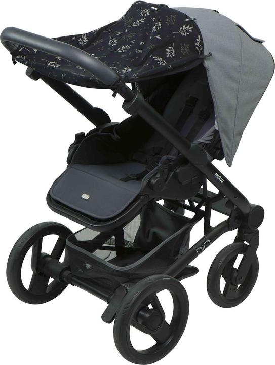 Image du produit Dooky Pare-soleil & pare-vent pour poussette, Leaves Black