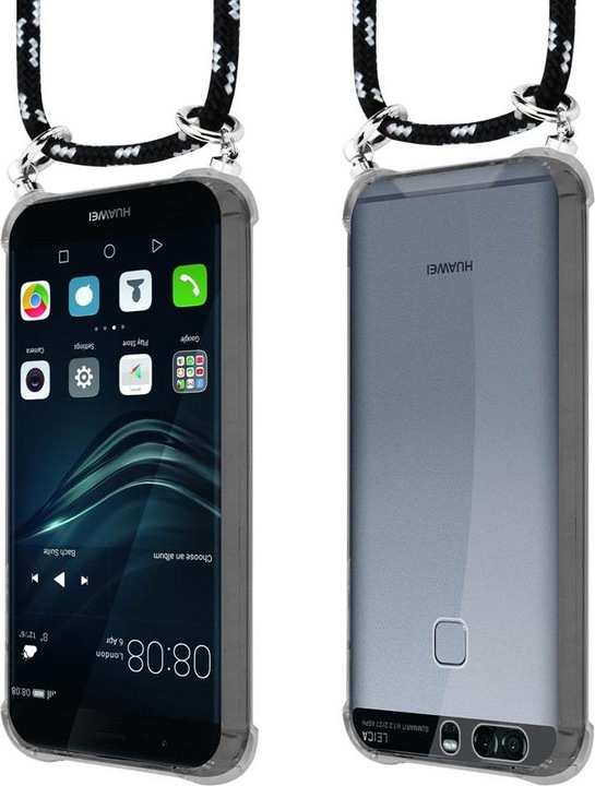 Produktbild Cadorabo TPU Handy Kette SILBER Cover