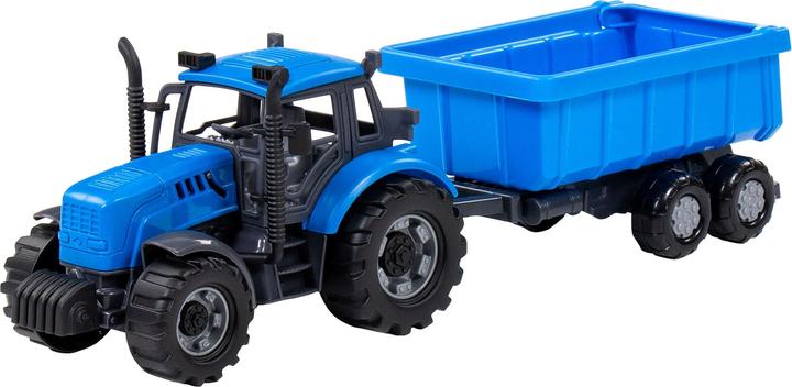 Produktbild Polesie Farmer Tractor Blue Trailer