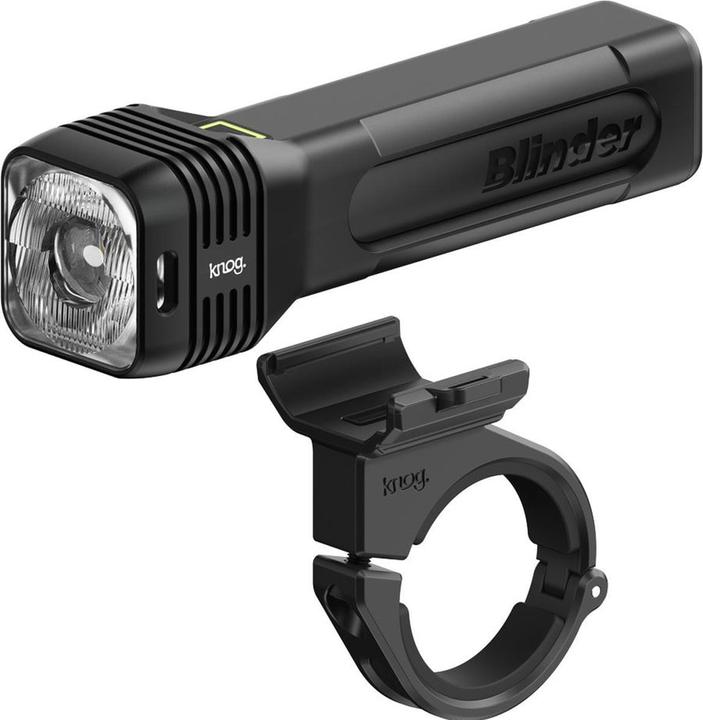 Produktbild knog. Blinder 700 Fahrradlampe, StVZO, weisse LED, black (700 Lumen / 117 Lux) (700 lm, 700 lm)