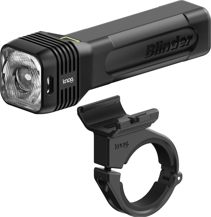 Actual product image knog. Blinder 700 bicycle lamp, StVZO, white LED, black (700 lumen / 117 lux) (700 lm, 700 lm)