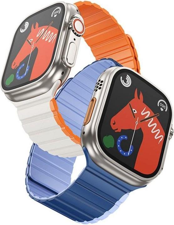 Immagine prodotto Hoco Other strap for Apple Watch 38 / 40 / 41 mm AS102 dark blue with light blue (Silicone)