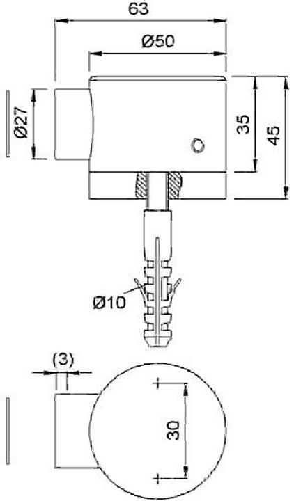 Actual product image Kws Magnet door holder 1015 (1 Piece)