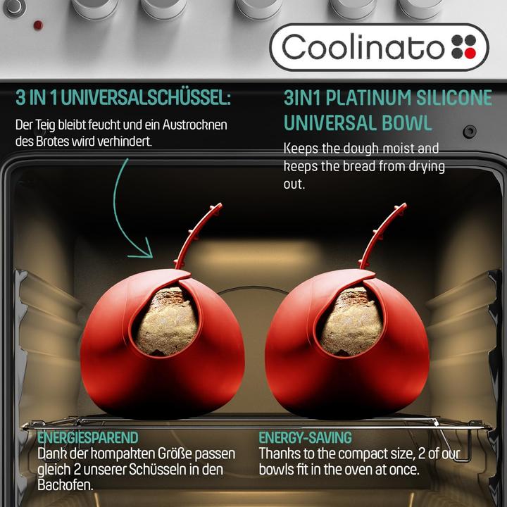 Produktbild Coolinato 3-in-1 Silikon Universalschüssel