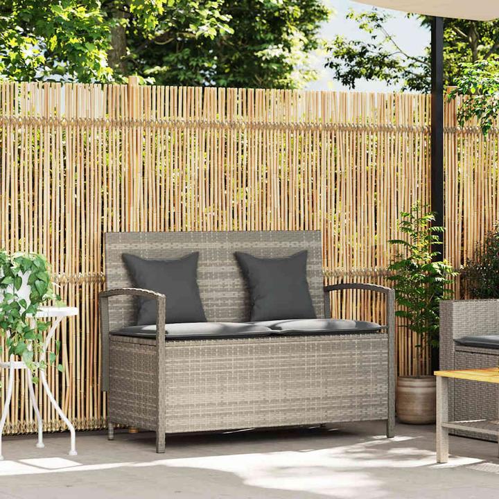 Actual product image vidaXL Gartenbank mit Stauraum