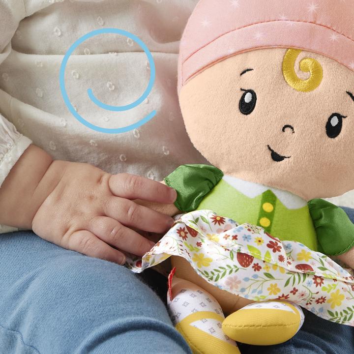 Immagine prodotto Fisher-Price Bambola coccolosa con anello di dentizione arcobaleno