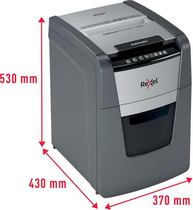 Actual product image Rexel Optimum AutoFeed+ 100X (Particle cut)