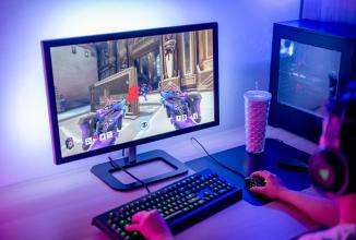 Immagine prodotto Newell LED-Streifen für 32-Zoll-Monitor (Multicolore, RGB, 132 cm, Interno)