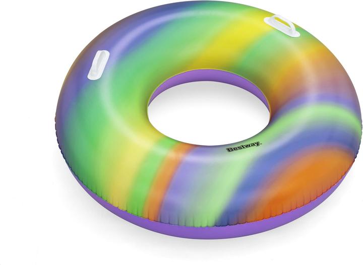 Actual product image Bestway Swimming ring Rainbow 1.19m