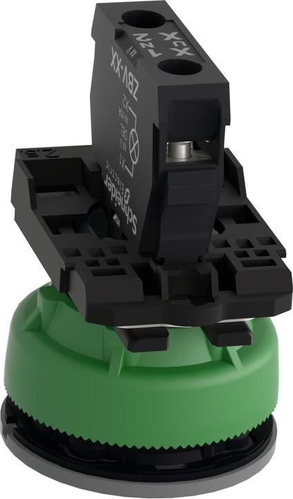 Produktbild Schneider Electric Leuchtmelder, kompl, Kunststoff, weiss, XB5FVB1C0