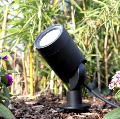 Productafbeelding Müller Licht Müller-Licht tint LED-buitenschijnwerper Flores XL, wit+kleur 8,1W RGBW (1000 lm, IP44)