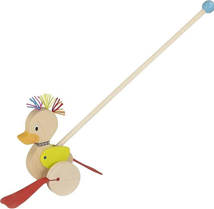 Actual product image Goki Sliding animal punk duck