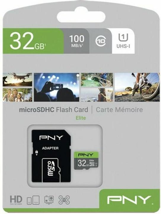 Produktbild PNY Elite (32 GB, microSDHC, U1, UHS-I)