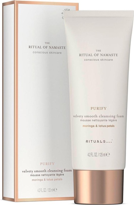 Actual product image Rituals THE RITUAL OF NAMASTE Velvety Smooth Cleansing Foam (Foam, 125 ml)