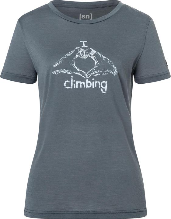Produktbild Super Natural Women's I Love Climbing Tee (XS)
