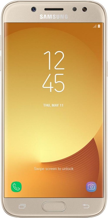 Actual product image Samsung Galaxy J5 (2017) Duos (16 GB, Gold, 5.20", Dual SIM + SD, 13 Mpx, 4G)