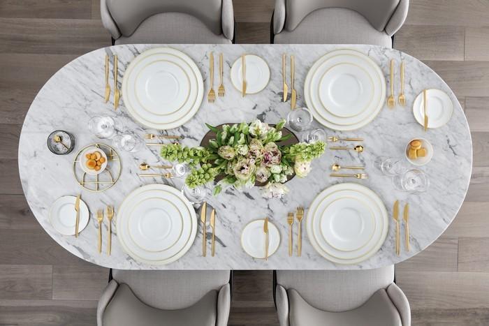 Produktbild Villeroy & Boch Signature Château Septfontaines Schälchen, 11 cm Ø, weiss/gold (11.10 cm, 0.12 l, 1x)